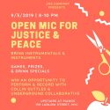 Open Mic For Justice & Peace